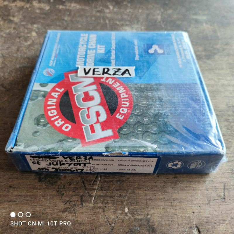 Gear Set Honda Verza Original Honda FSCM