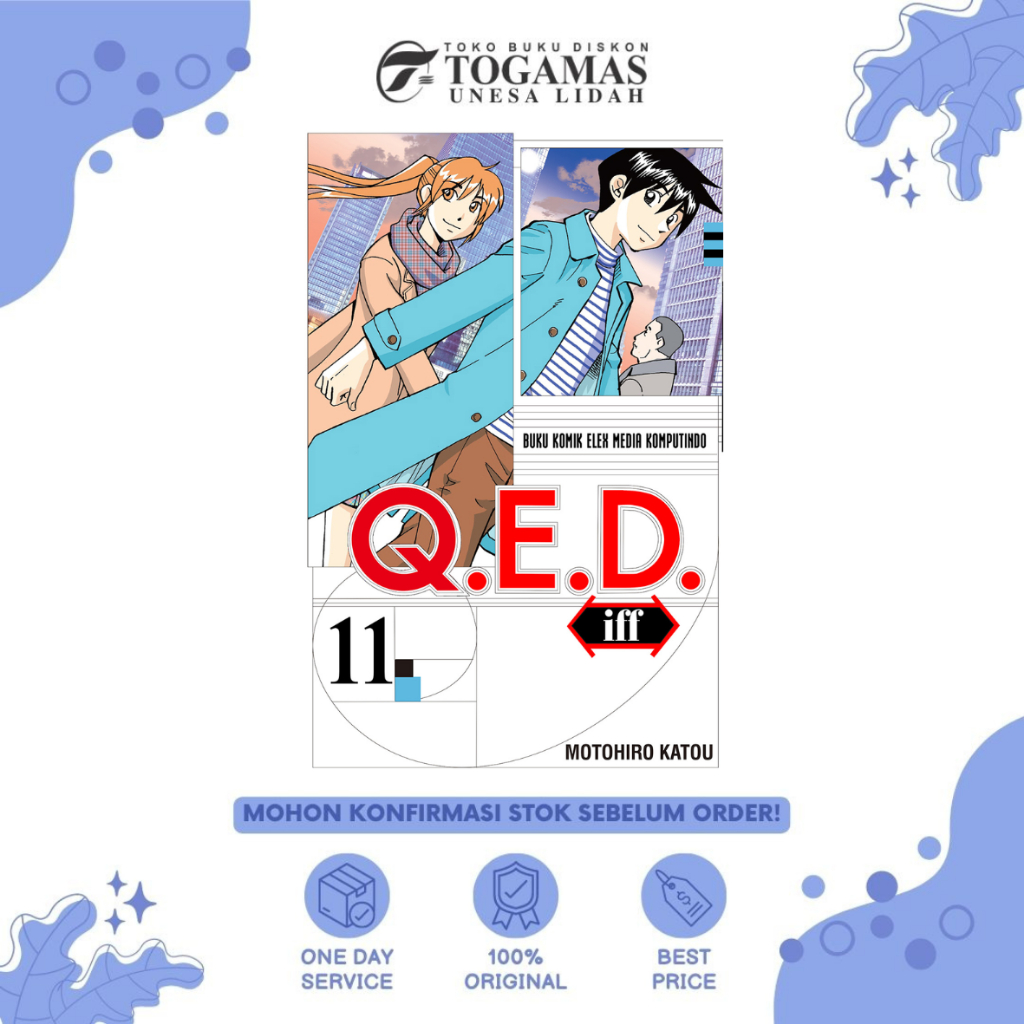 PRE-ORDER Q.E.D IFF 01, 02, 03, 04, 05, 06, 07, 08, 09,10, 11 KARYA MOTOHIRO KATOU