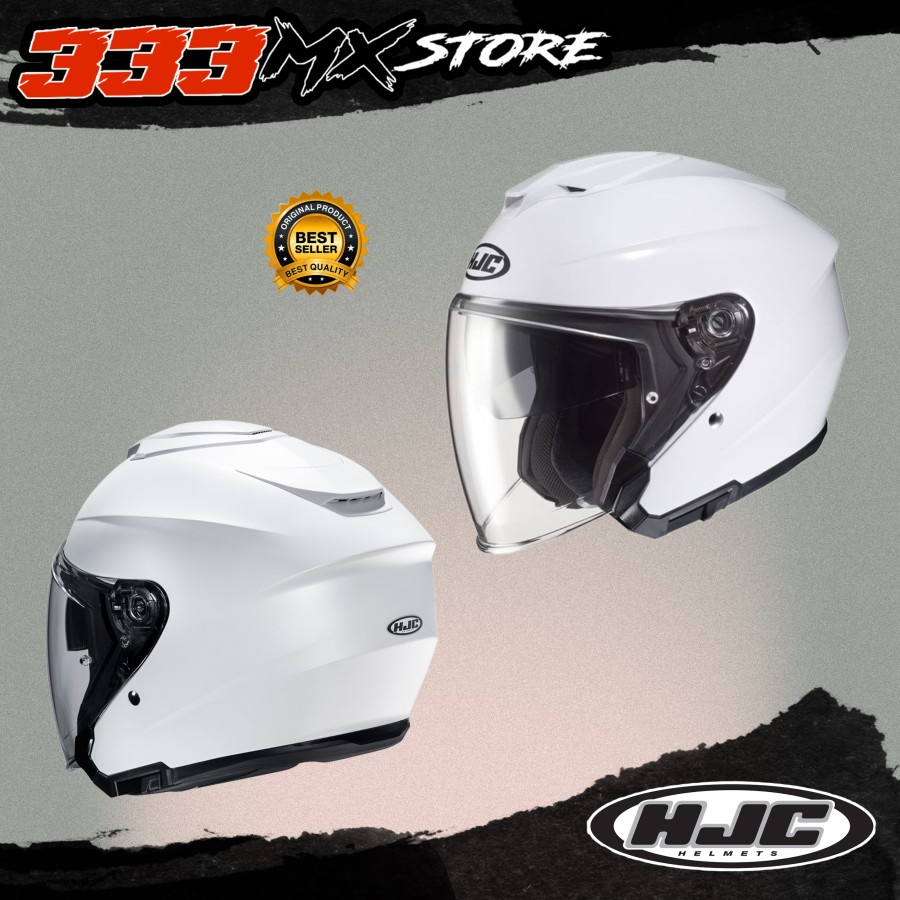 HELM HJC i30 WHITE HELM HALF FACE HJC i30 WHITE ORIGINAL