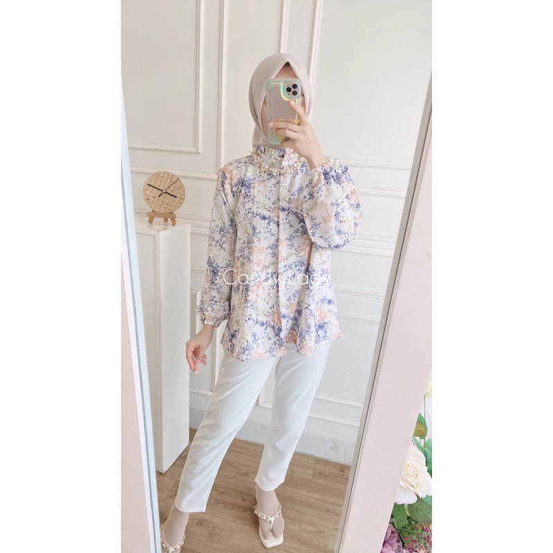 Runi Blouse By Candy Lady Blouse Wanita Motif Terbaru