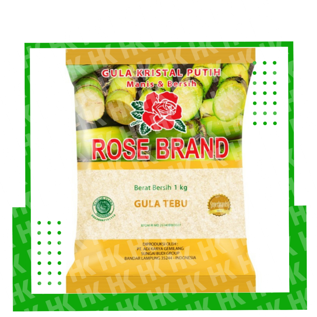 

Gula Kemasan Rose Brand Kuning 1 kg