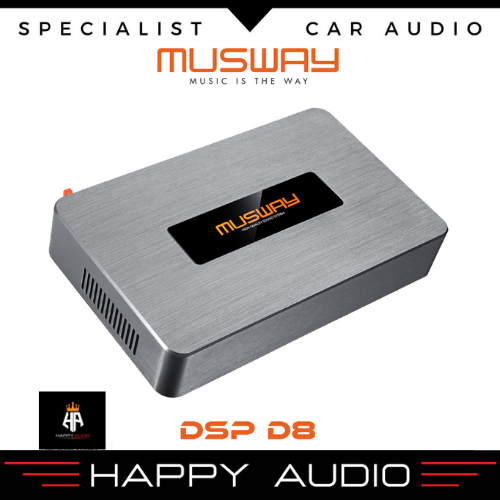 Digital Sound Processor MUSWAY D8 10CH DSP Built in Power Amplfier 8CH