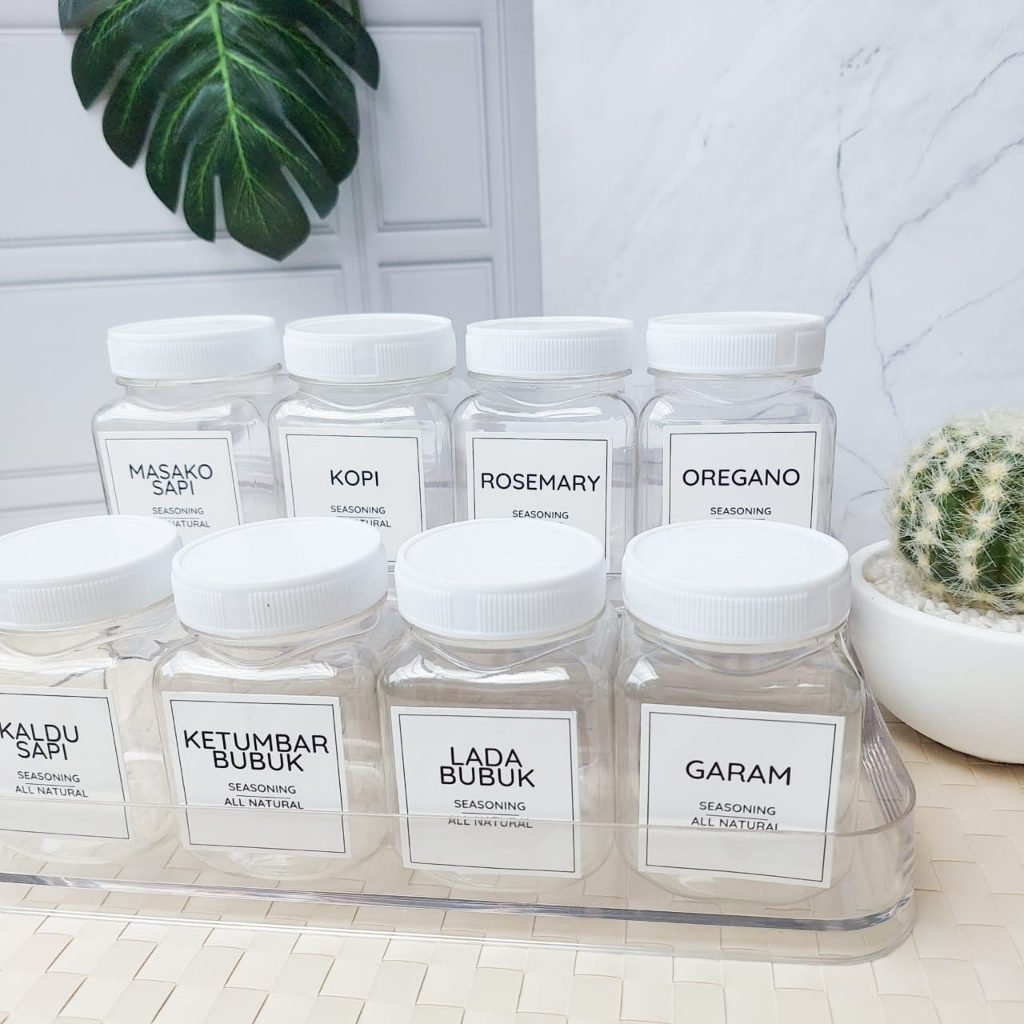 【GOGOMART】HA GRATIS SENDOK - Wadah Tempat Bumbu 200ml / Sambal Wadah Bumbu- 200ml - BUMBU HA