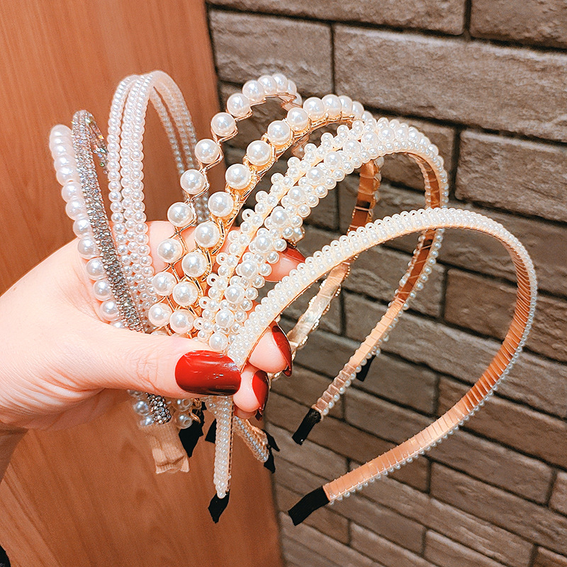 ED - BANDO MUTIARA KOREA PREMIUM / BANDO PEARL PERMATA KOREA / HEADBAND MUTIARA