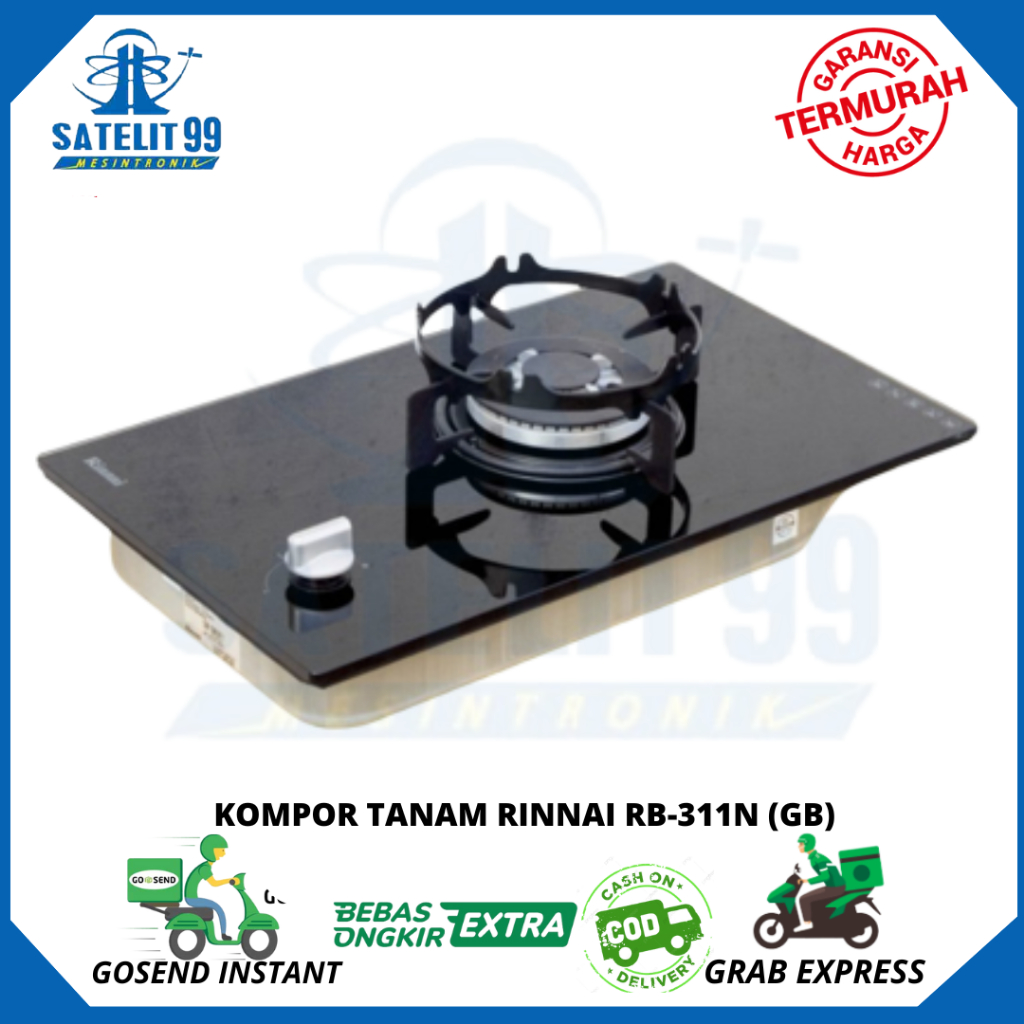 KOMPOR TANAM 1 TUNGKU / KOMPOR TANAM RINNAI RB-311N (GB)