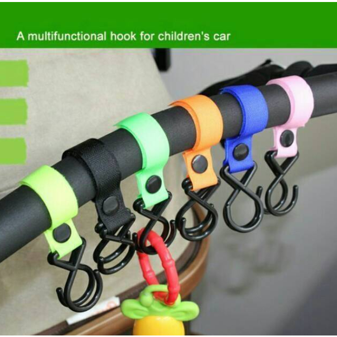 Hook Gantungan Stroller Hanger Velcro Stroller LC