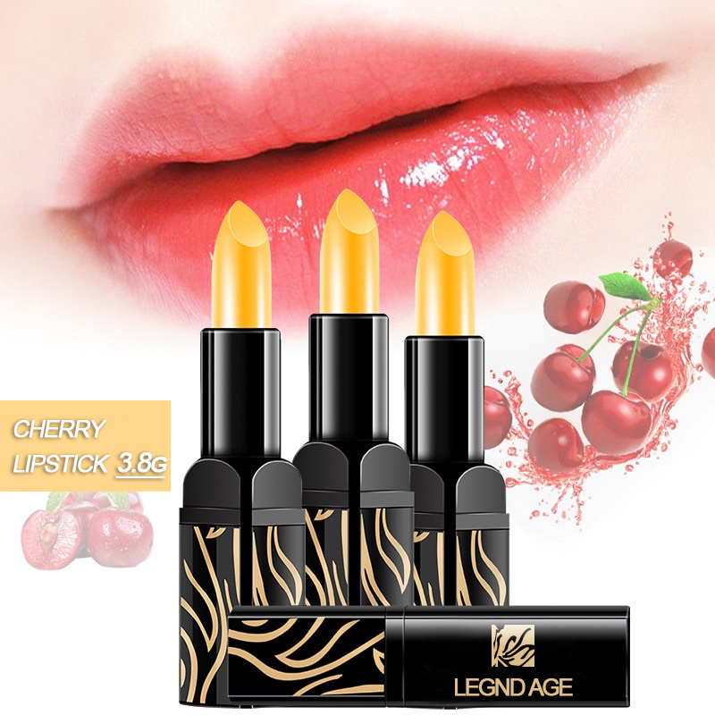 Legend Age Healthy Beauty Lipstick Lipstick Lip Mask Lip Balm Magic Cherry Lipstick Untuk Kesehatan Original 3.8gr