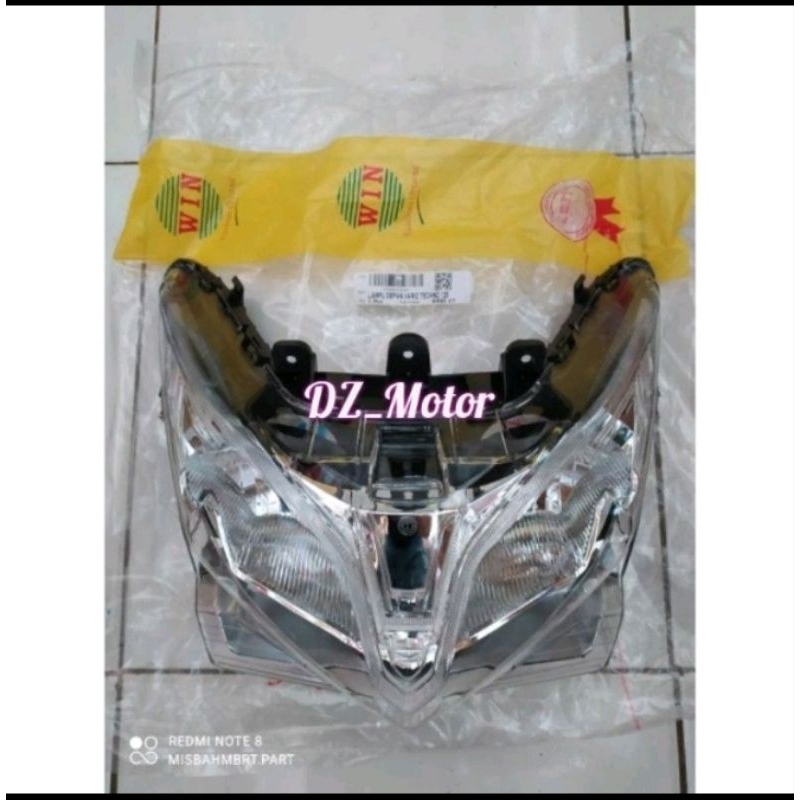 reflektor  lampu depan vario 125 old thn 2013-2015 merk win