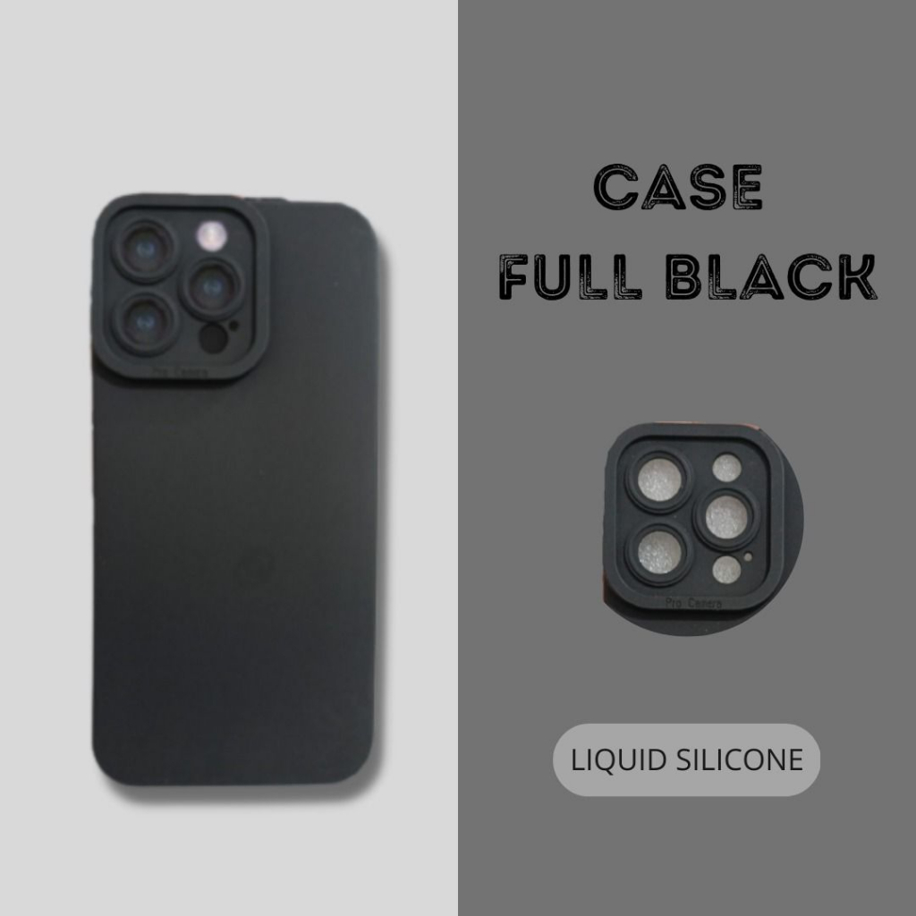 REALME C55 NEW 2023 CASE FULL BLACK (HOKKY ACC)