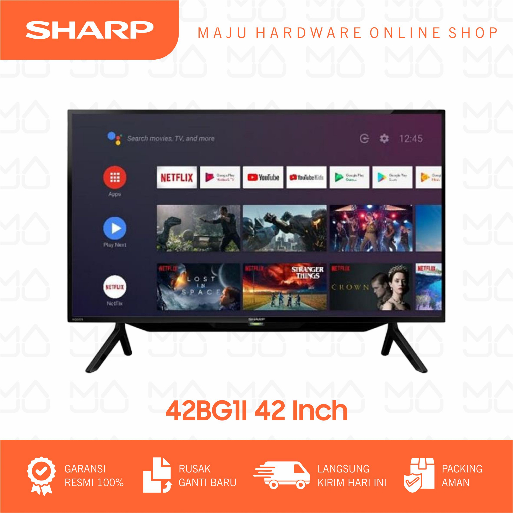 TV ANDROID SHARP Google TV 2T-C42EG1i 42 inch Full HD