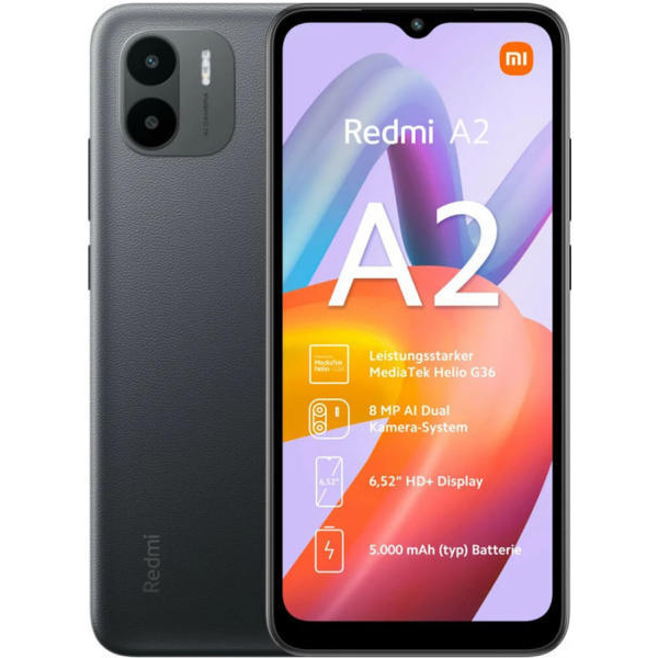 XIAOMI REDMI A2 3/32 RAM 3GB INTERNAL 32GB GARANSI RESMI XIAOMI