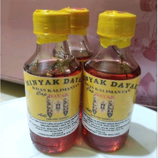 Minyak urut Dayak khas Kalimantan