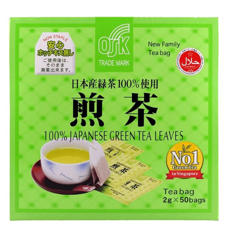 OSK Japanese Japan green tea 50sx2gr / 20sx2g Teh Hijau Jepang Impor Singapore