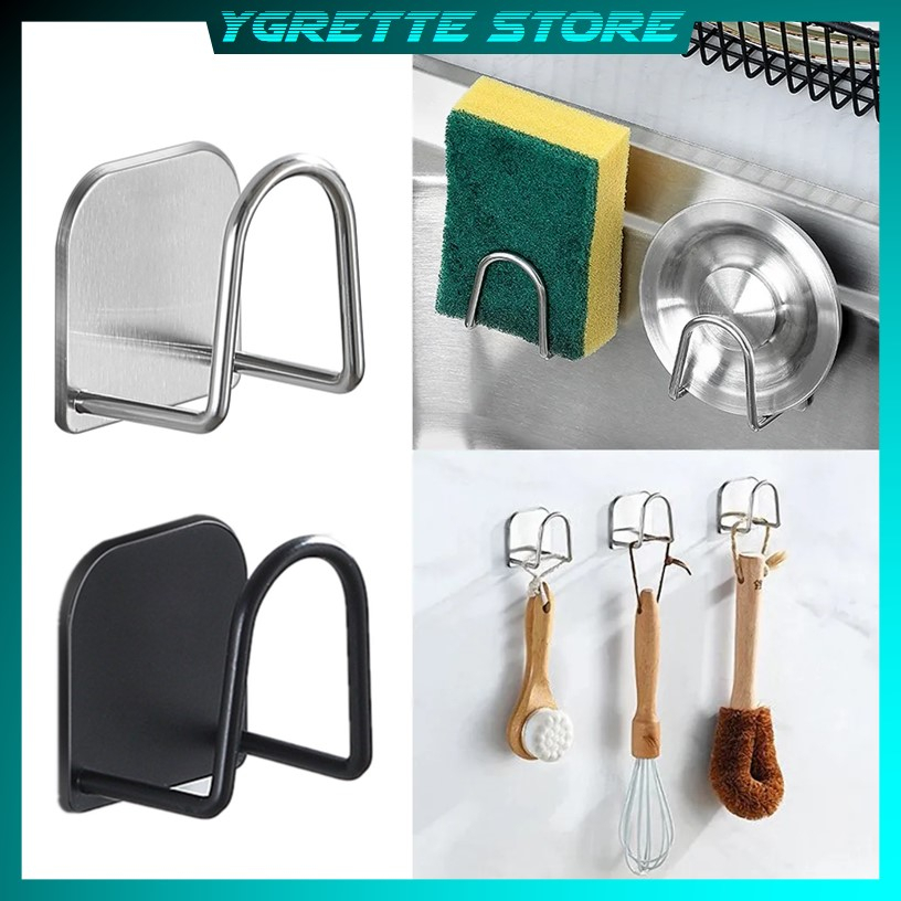 YGRETTE - Gantungan Dinding Hook Wall Hanger Organizer KAPSTOK DAPUR WASTAFEL KITCHEN SERBAGUNA KAMAR MANDI