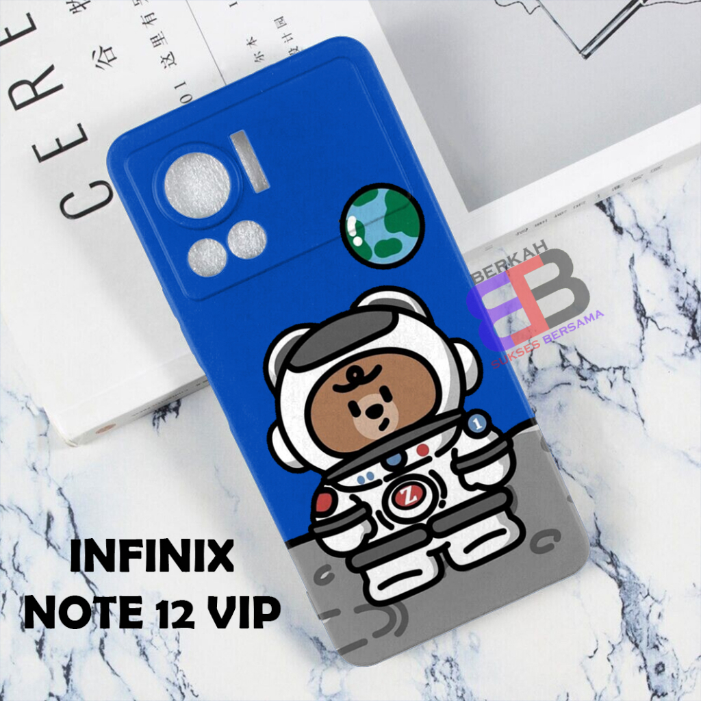 CASE PROCAMERA INFINIX NOTE 12 VIP Berkah.Sukses.Bersama (PROCAMERA) - CASE [CUTE BEAR] INFINIX NOTE