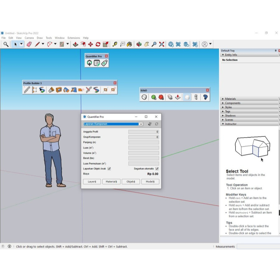 Quantifier Pro SketchUp Full