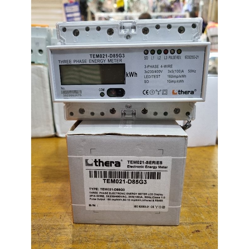 KWH DIGITAL THERA TEM021-D85G3 3PHASE 100A