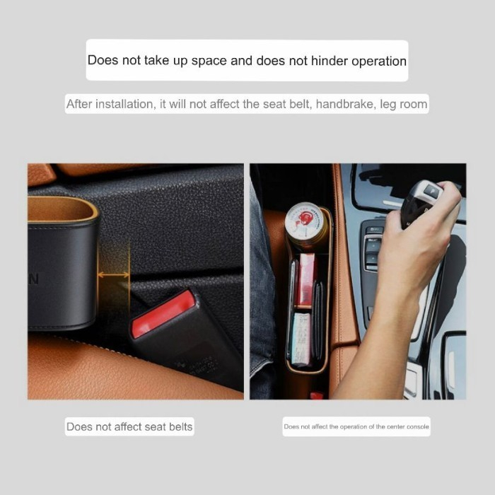 UGREEN Car Seat Organizer Storage Tempat Penyimpanan Hp Botol Minum Kursi Depan Mobil 80885