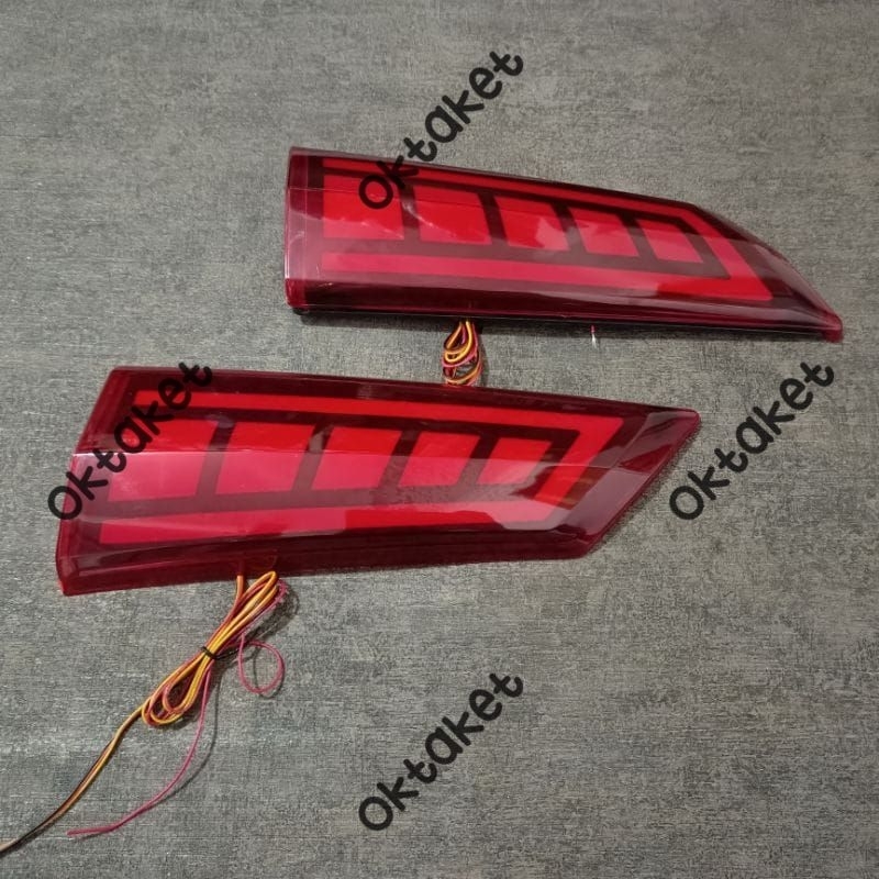 lampu reflektor Tambahan belakang Calya Sigra 2016 2018 2019 2022 2023 Running Led