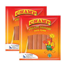 

CHAMP CHICKEN SAUSAGE 375 GR (SOSIS AYAM)