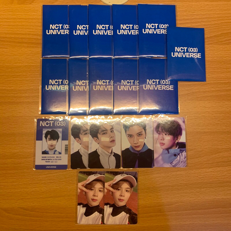 [Clearance Sale] NCT 2021 Universe MD SEALED ID Card + Photocard Set Doyoung Taeyong Jaehyun Haechan