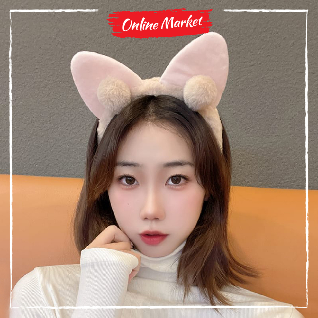 Bando Korea Telinga Kucing - Headband Cat-02