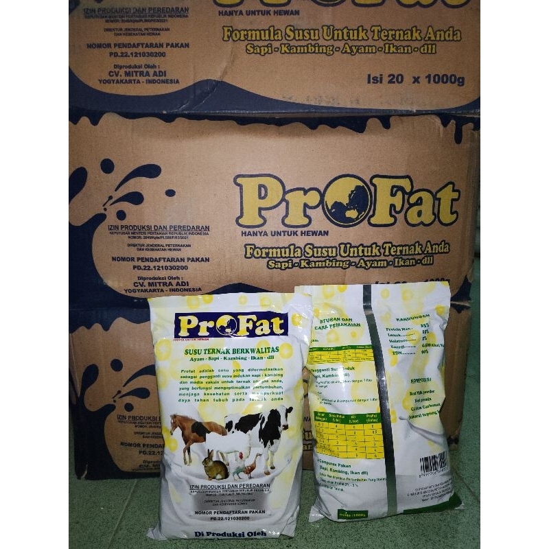 Profat 1 KG susu hewan