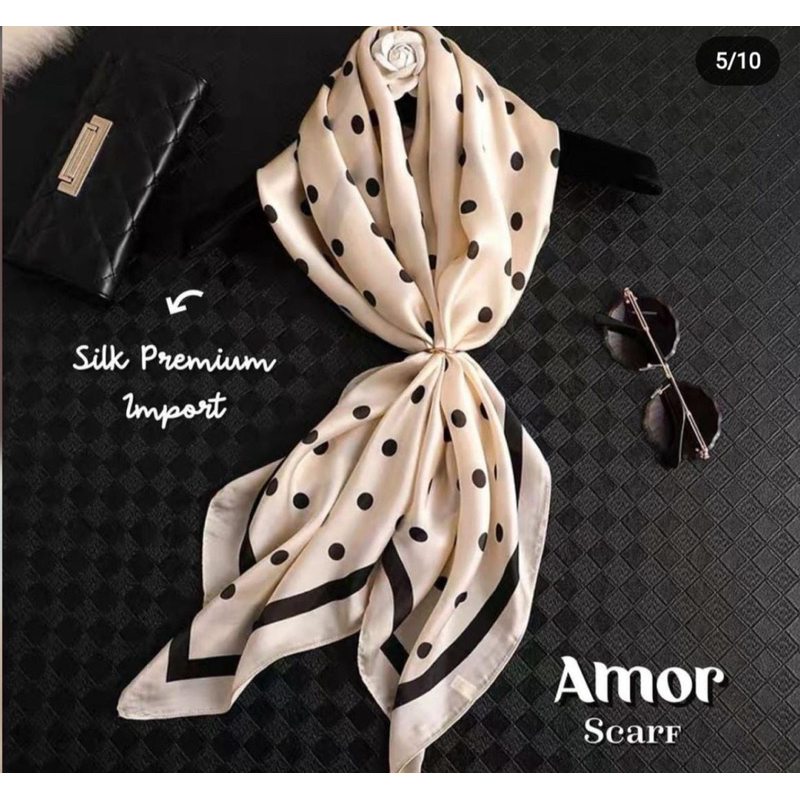 SADEAN HIJAB VOAL MOTIF AMOR SERIS//HIJAB SEGI EMPAT MOTIF TERBARU BISA COD