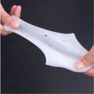 Gel Silikon Pelindung Tumit Anti Lecet Anti Pecah Kaki Heel Pad Silicone Protector Alas Tumit Anti Lecet Pecah Crack Socks [MF]