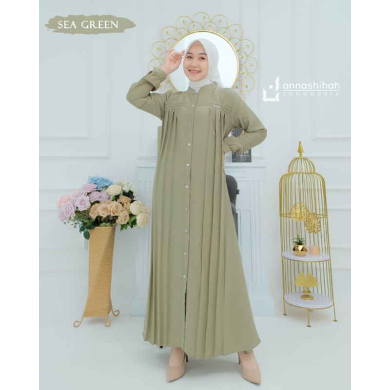 Ananda Dress Gamis Label Annashihah