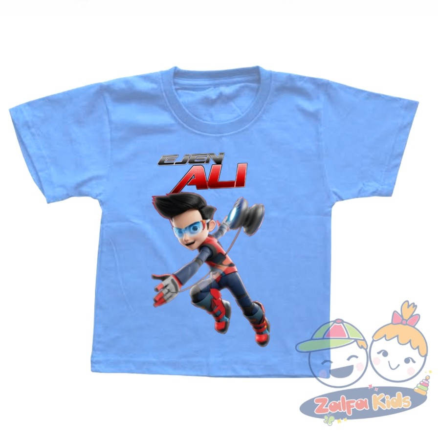 KAOS ANAK BAJU ATASAN EJEN ALI KARAKTER II