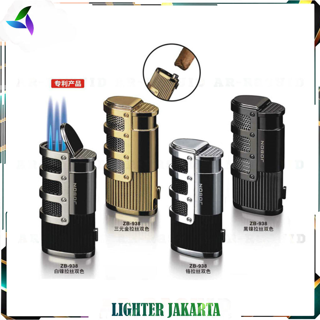 Korek Api Las Gas Triple Las Jobon Lighter ZB-938