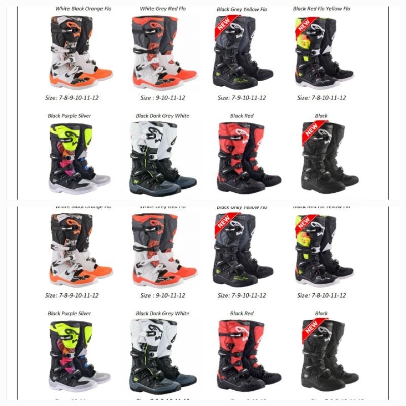 Sepatu Alpinestar Tech 5 limited edition