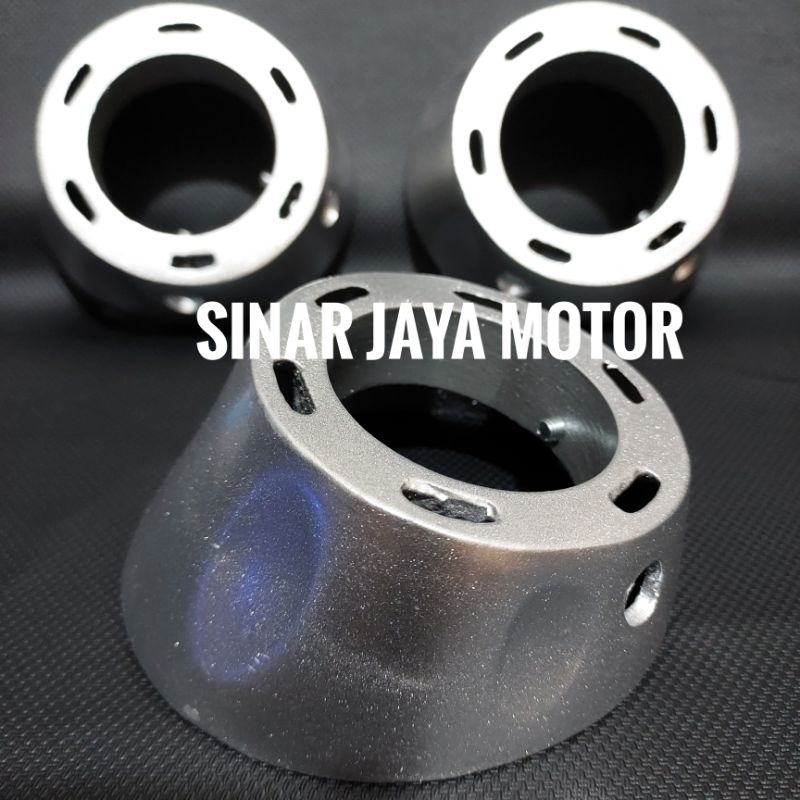 end muffler corong knalpot tsukigi vario 125 vario 150 pcx 150 universal free baut all motor