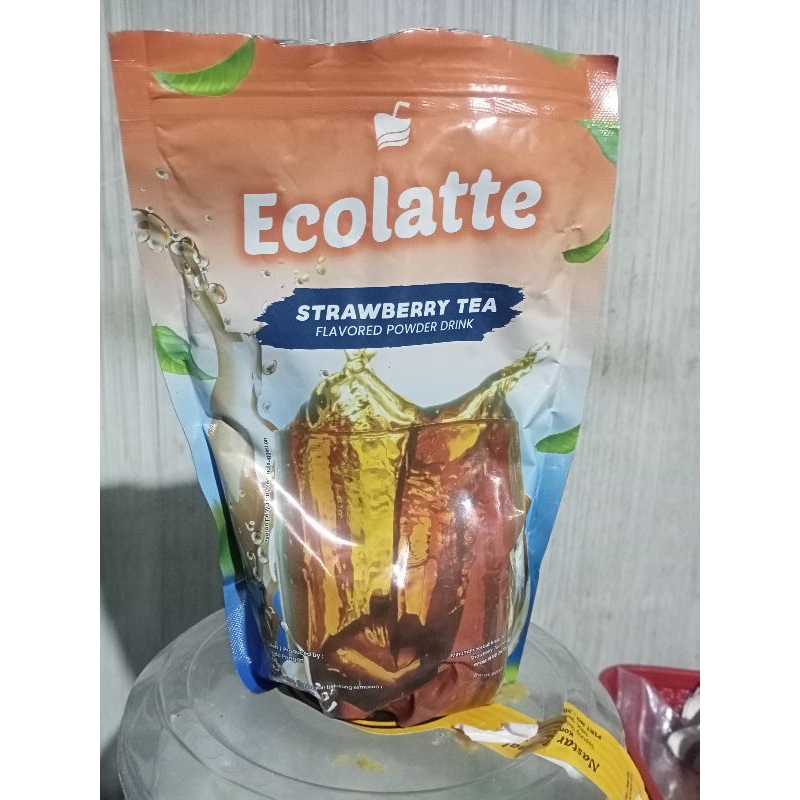 

BUBUK MINUMAN ANEKA RASA ECOLATTE RASA STRAWBERRY TEA (EX CHO' LATTE)