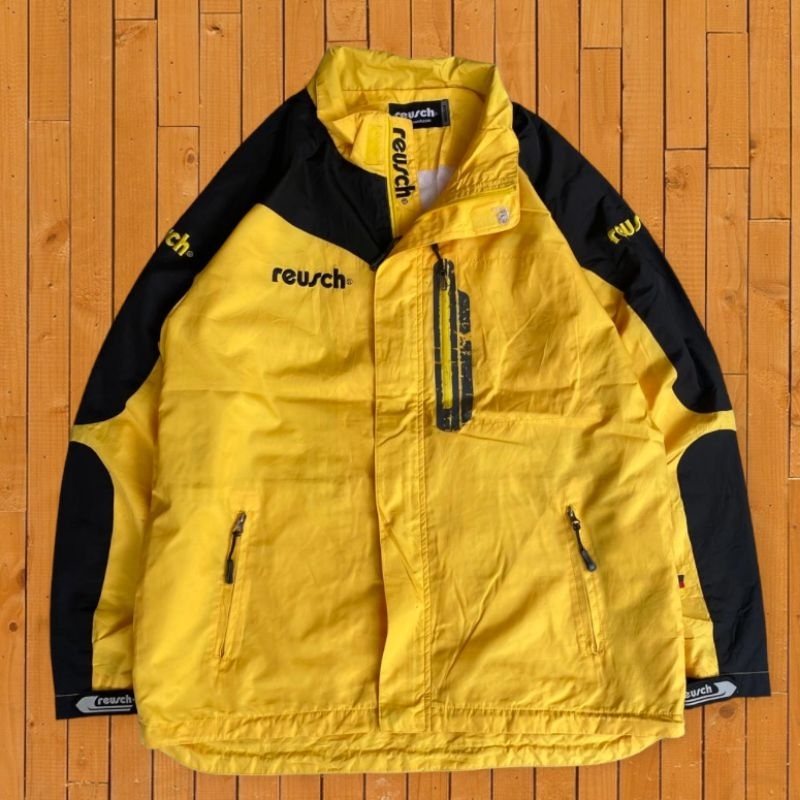 Jaket Winbreakers Reusch Size L Fit XL Second Original