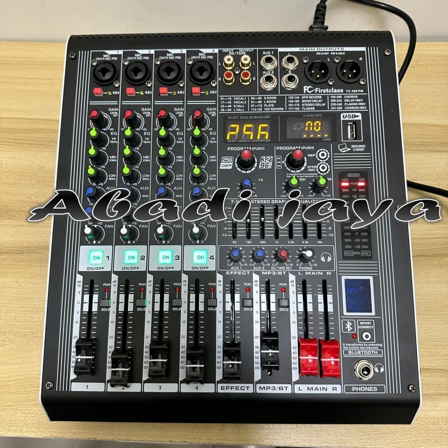 POWER MIXER FIRSTCLASS FC 409 PM / 409PM / FC409 PM (ORIGINAL)500w x 2