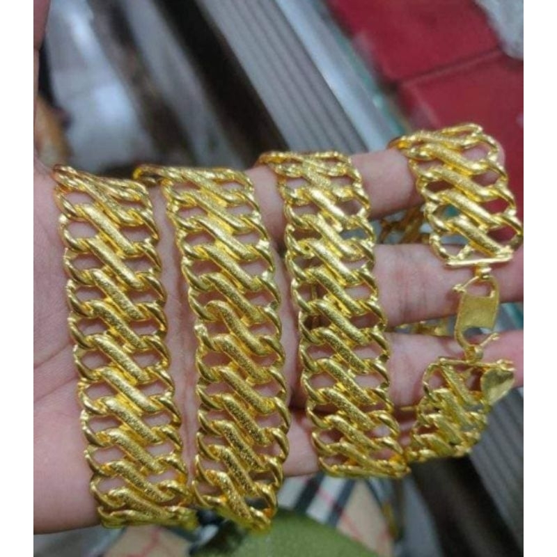 gelang lipan emas muda kadar rendah 20 gram
