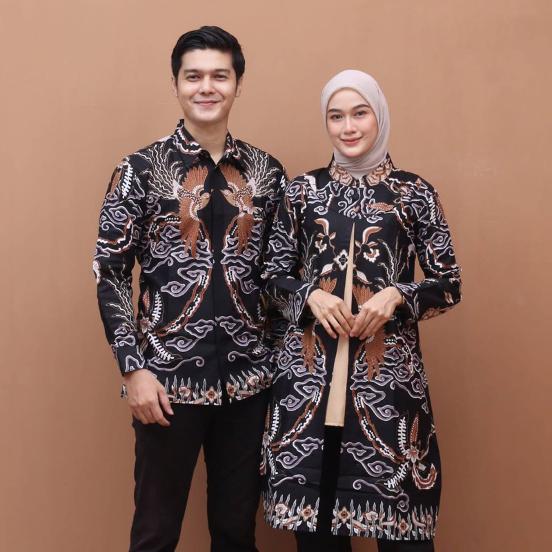 Atasan Tunik Batik Couple Lapis - Couple Batik Terbaru