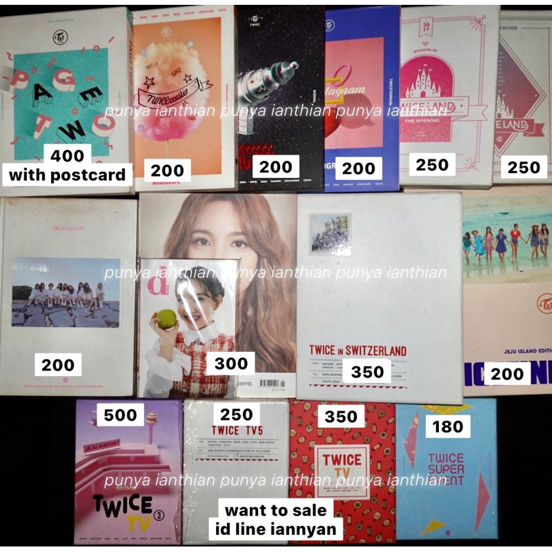 TWICE MONOGRAPH & dvd