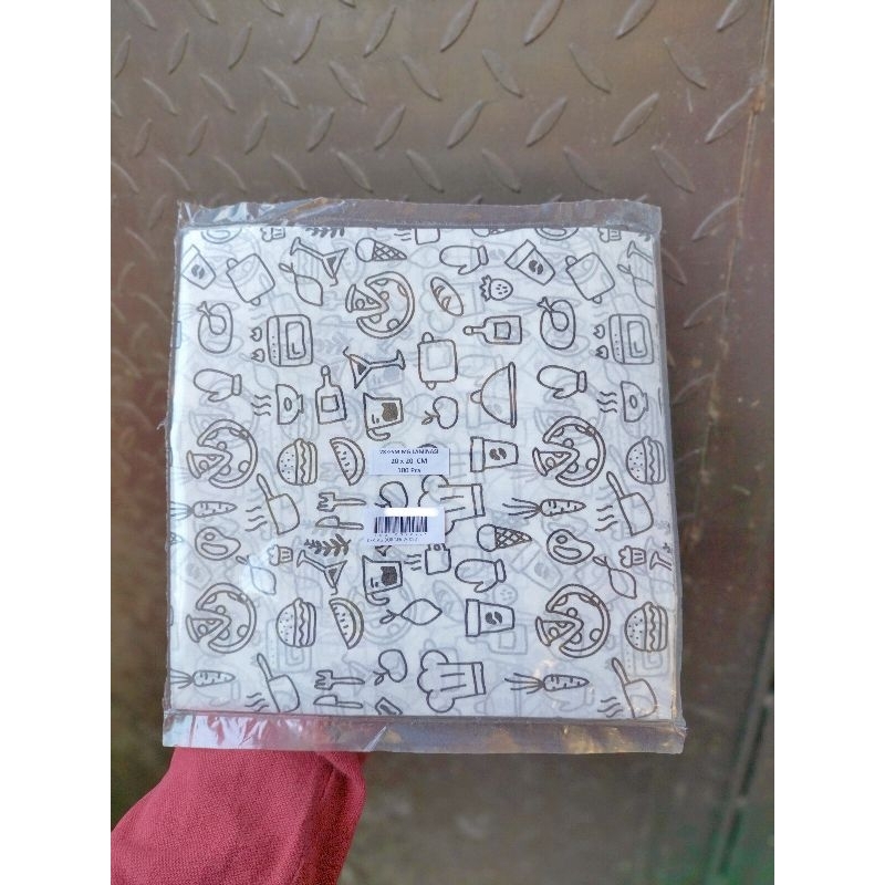 

KERTAS BURGER 20X20