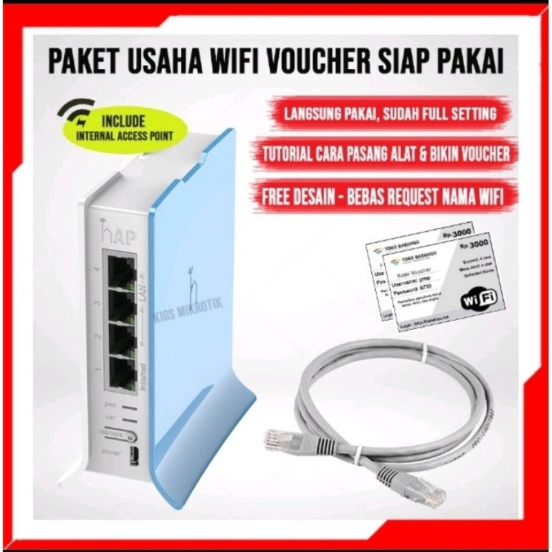 PAKET USAHA WIFI VOCER RB 941