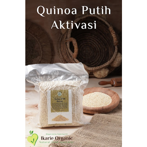 

Quinoa Putih Aktivasi Ikarie Organic by dr. Herlin