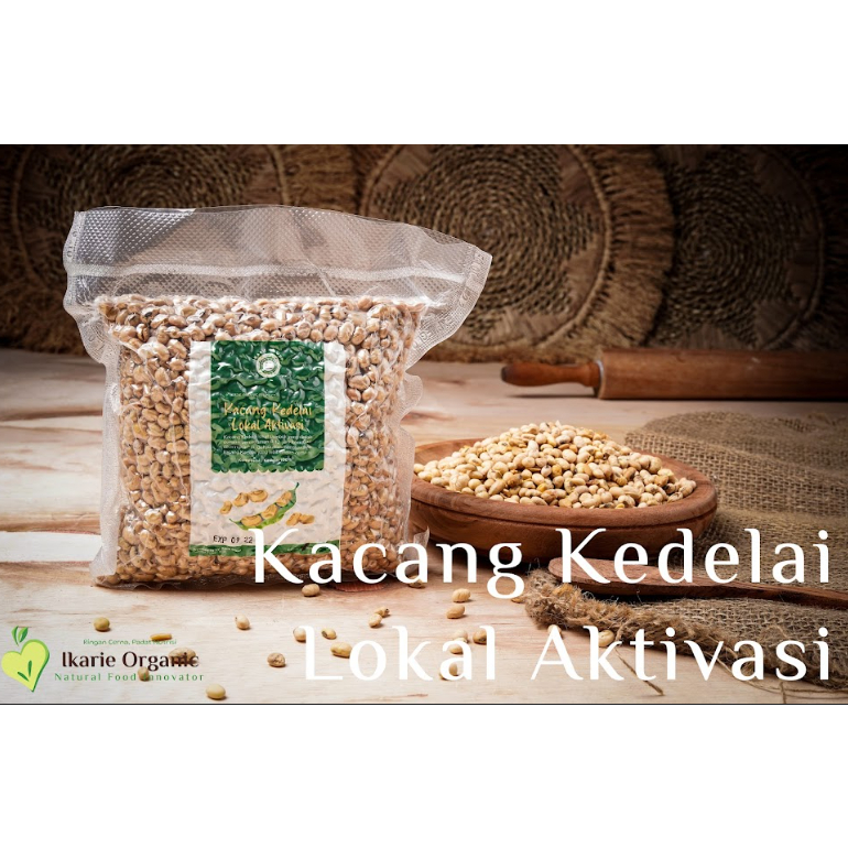 

Kacang kedelai Organik Aktivasi Ikarie Organic by, dr Herlin