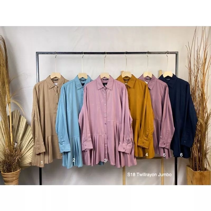 Lrc Blouse rayon premium import by Nurama