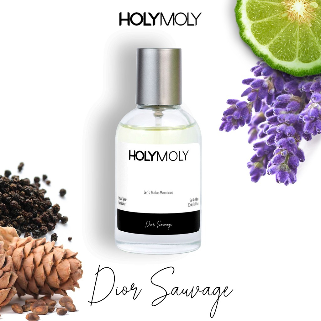 Holymoly Parfum SAUVAGE - Parfum EDP Pria Wanita UNISEX Tahan lama