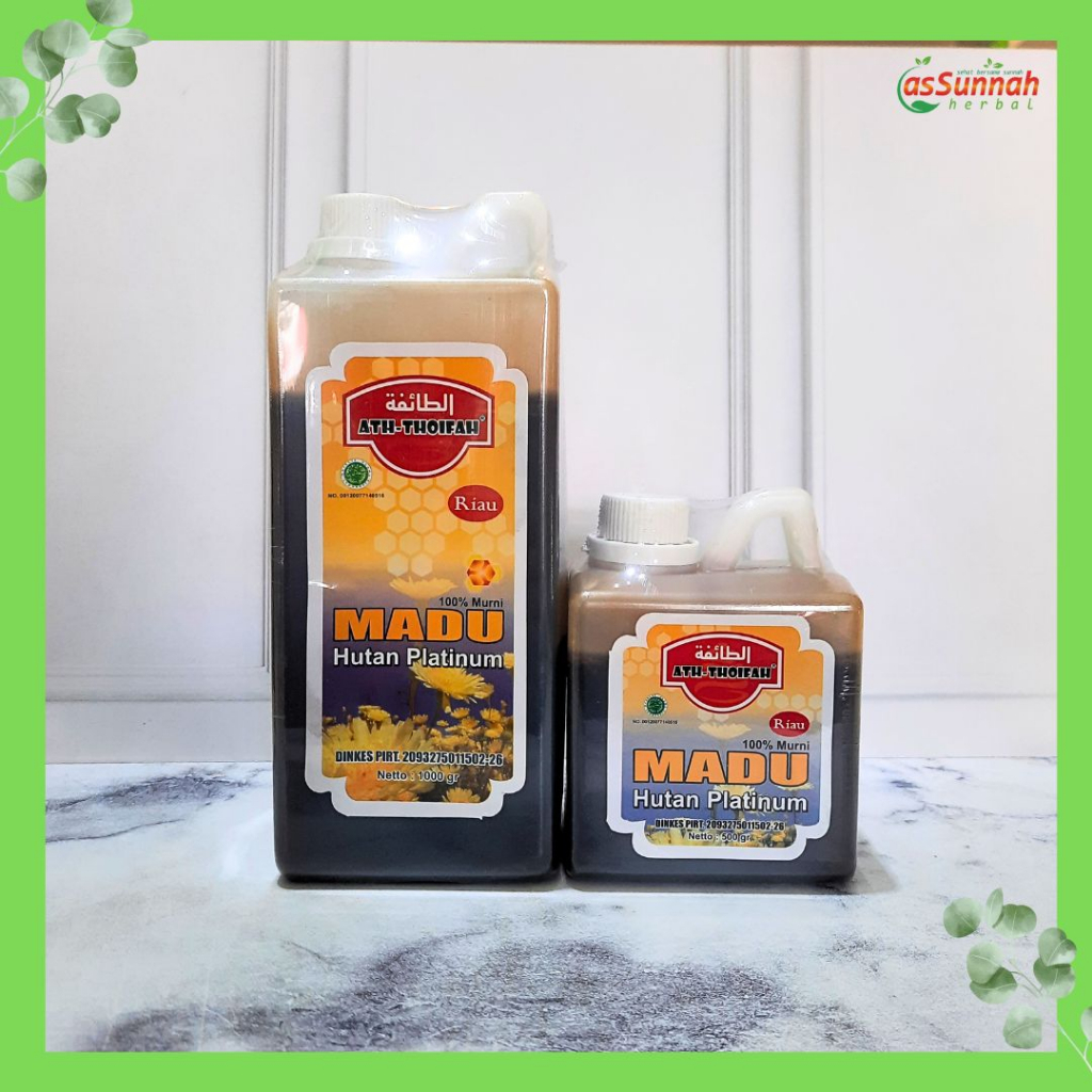 

Madu Hutan Platinum Ath-thoifah 1 KG dan 5100 gram