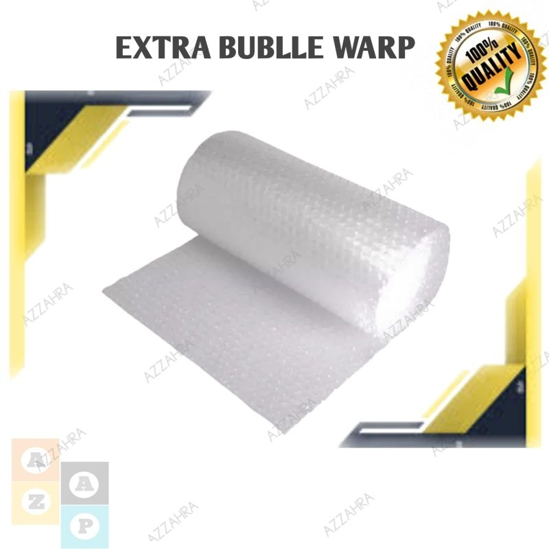 

x-tra bubble wrap tambahan per pcs