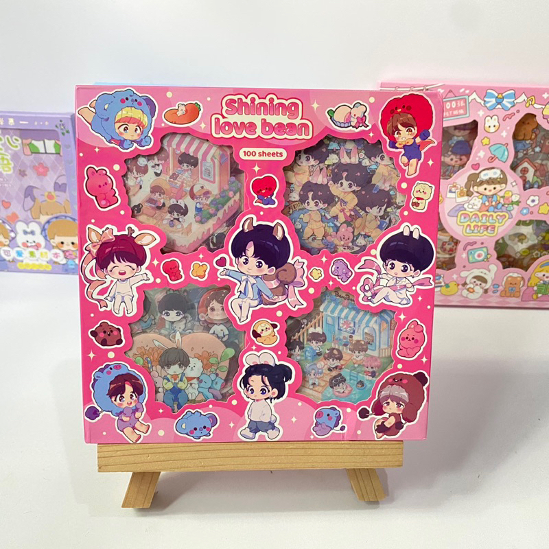 

Stiker TinyTan Waterproof 100Pcs - Stiker Lucu TinyTan | Stiker Cowok