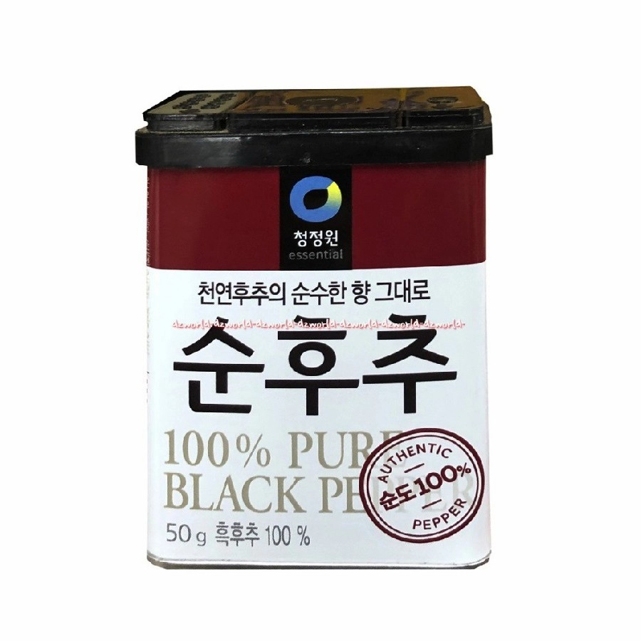 

bubuk merica lada hitam black pepper powder chung jung one daesang 50